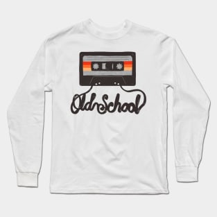 Old School Cassette Long Sleeve T-Shirt